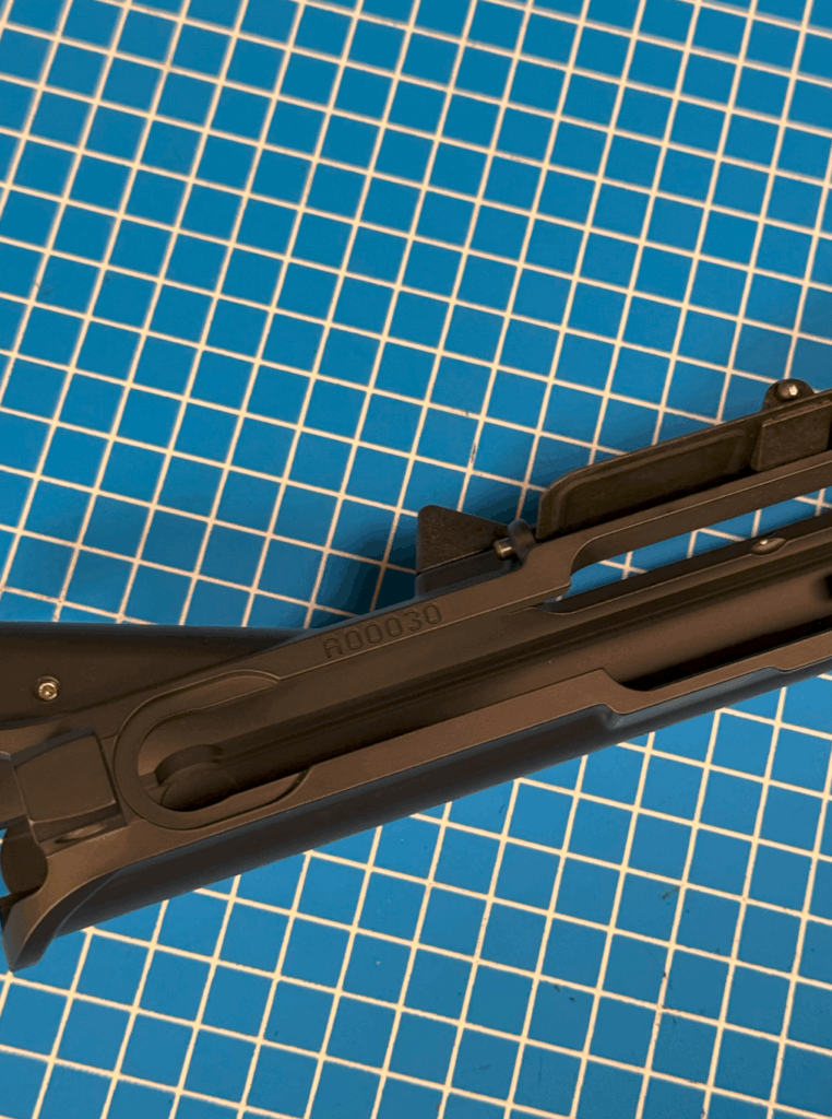 empty upper before the bolt carrier