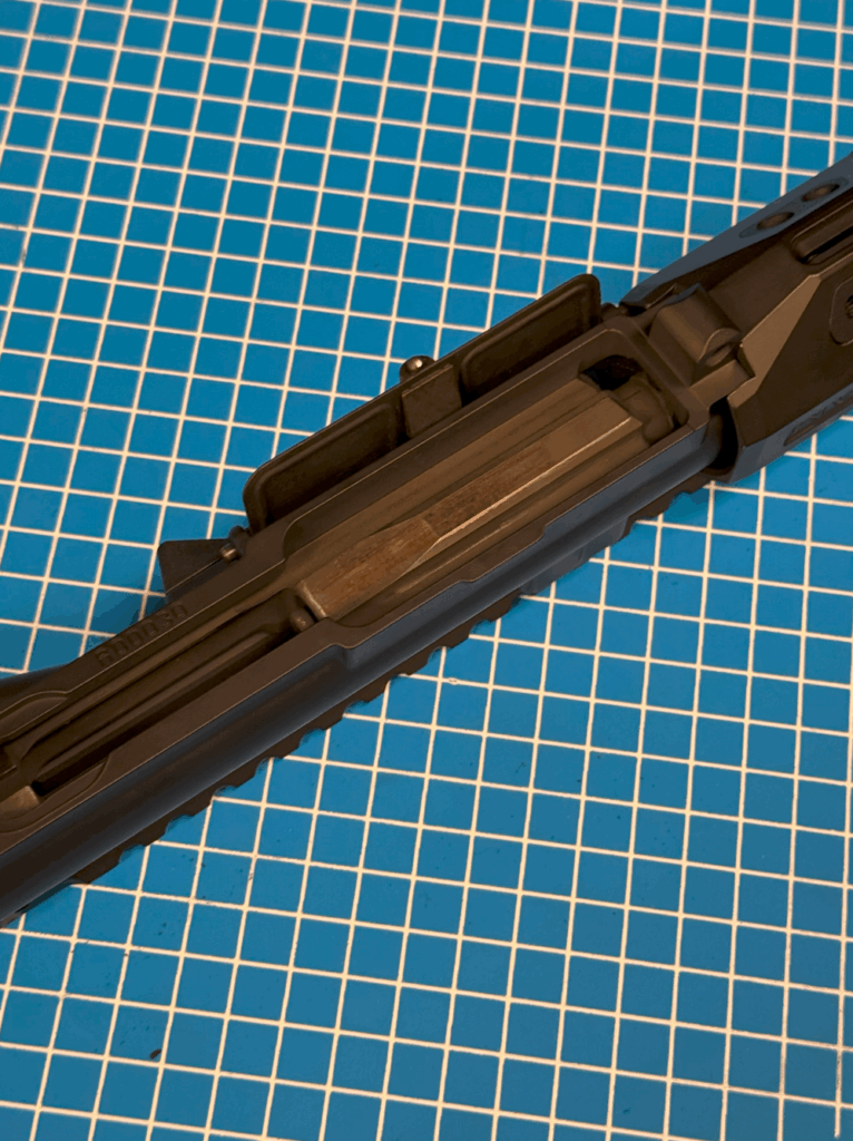 upper with BCG and charging handle installed 